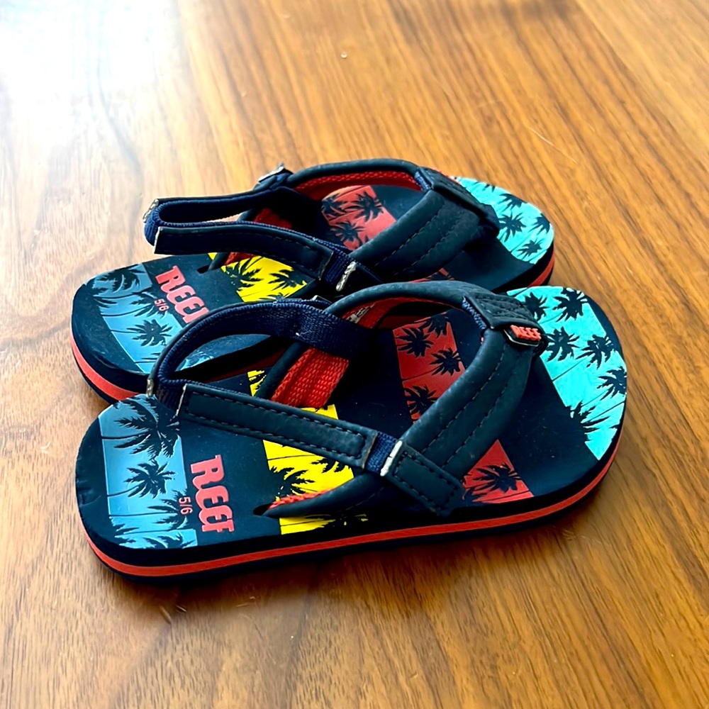 Reef Toddler Sandals Size 5/6